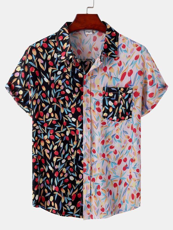 Hawaiian Style Short Sleeve Men's Shirts - 808Lush