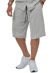 men's casual shirt shorts two-piece set - 808Lush