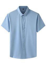 Men's Stretch Thin Short Sleeve Shirt - 808Lush