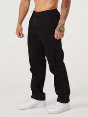 Men's spliced casual sports loose pants - 808Lush