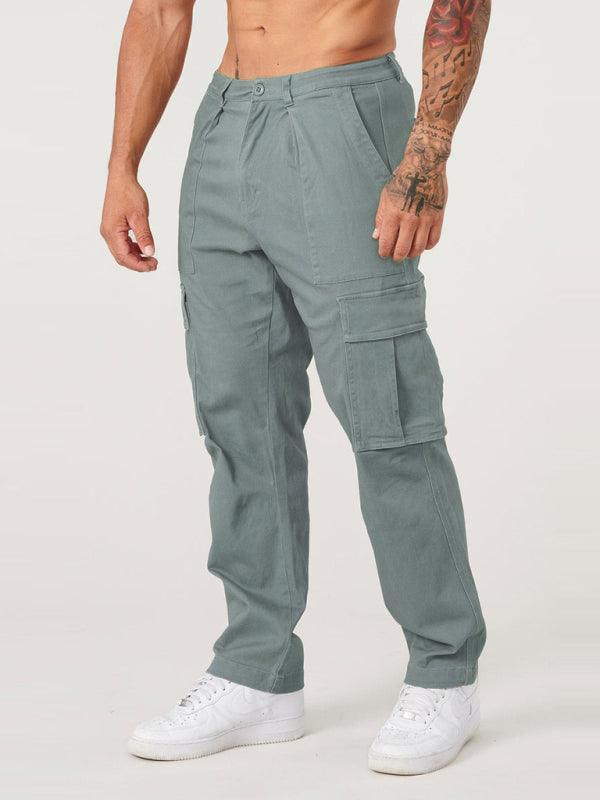 Men's spliced casual sports loose pants - 808Lush