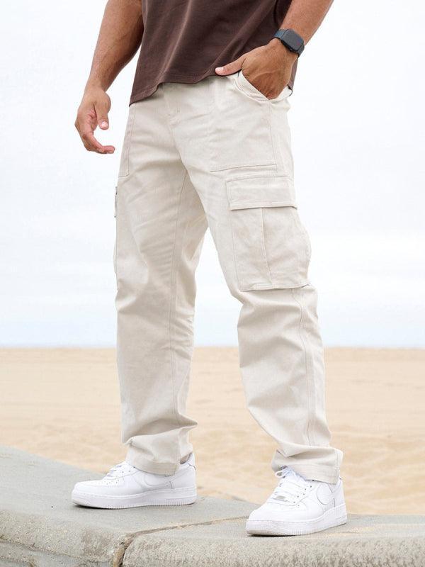 Men's spliced casual sports loose pants - 808Lush