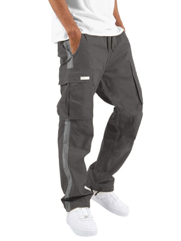 Men's casual drawstring pockets trousers - 808Lush