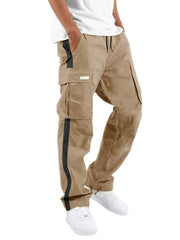 Men's casual drawstring pockets trousers - 808Lush