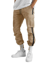 Men's casual drawstring pockets trousers - 808Lush