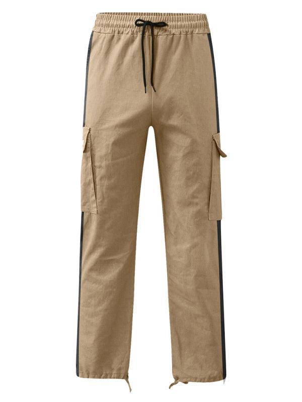 Men's casual drawstring pockets trousers - 808Lush