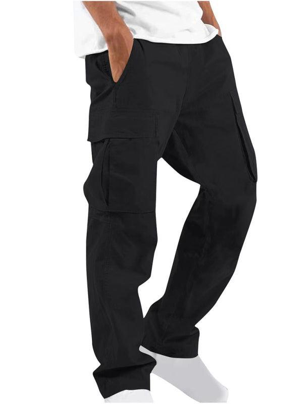 Men's loose school bag workwear casual trousers - 808Lush