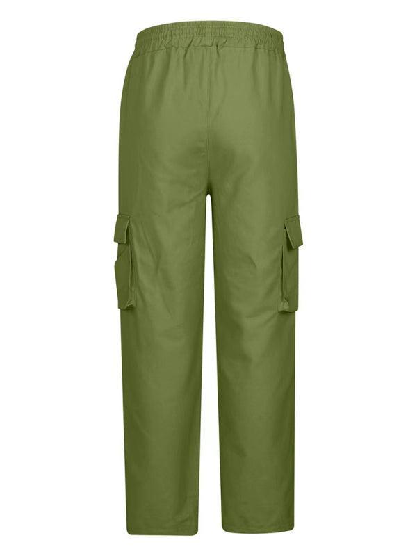 Men's loose school bag workwear casual trousers - 808Lush