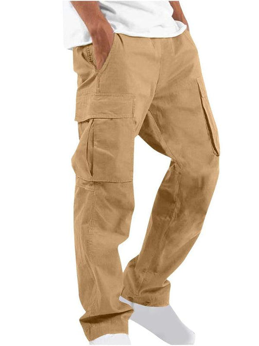 Men's loose school bag workwear casual trousers - 808Lush