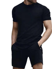 men's casual short-sleeved T-shirt pants sports set - 808Lush