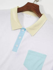 Men casual lapel polo shirt - 808Lush