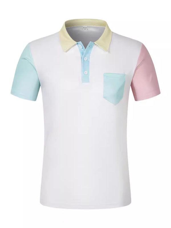 Men casual lapel polo shirt - 808Lush