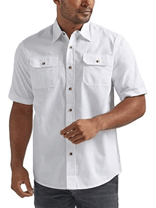 Men's Casual Classic Short Sleeve Shirt - 808Lush