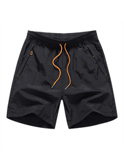 Quick-drying shorts men's casual quarter beach shorts - 808Lush