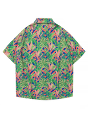 Men's Beach Shirt Hawaiian Vacation Short Sleeve Shirt - 808Lush