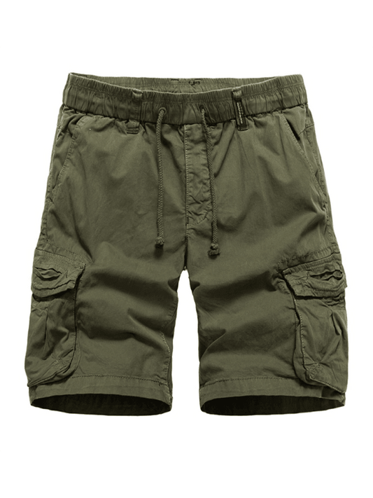 Men's Multi-Pocket Quarter Pants Retro Cargo Short - 808Lush