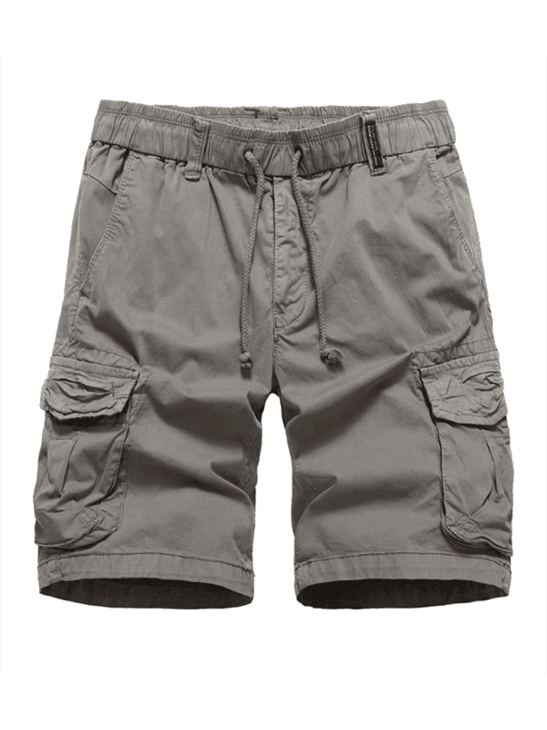 Men's Multi-Pocket Quarter Pants Retro Cargo Short - 808Lush