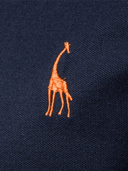 Men's -polo shirt with deer embroidery