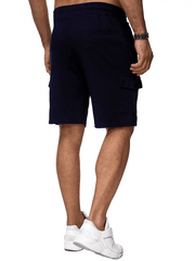 Men's Short Sports Multi-Pocket Shorts