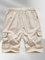 Men's Large Size Cotton Casual Shorts