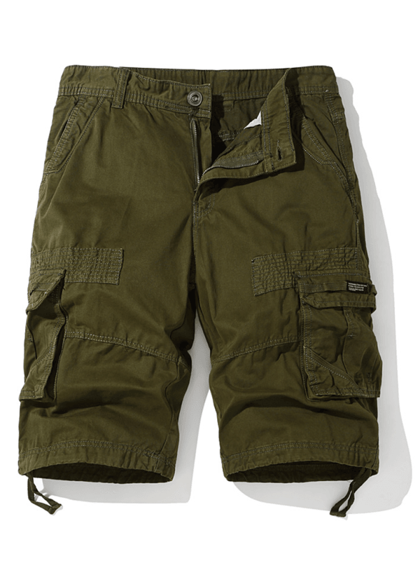 American retro shorts for men with multiple pockets