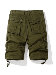 American retro shorts for men with multiple pockets