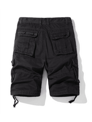 American retro shorts for men with multiple pockets