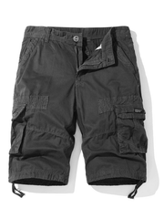 American retro shorts for men with multiple pockets