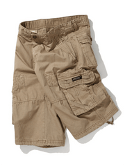 American retro shorts for men with multiple pockets