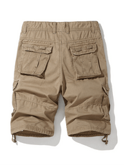 American retro shorts for men with multiple pockets