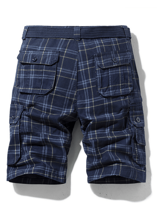 Men's shorts casual with multiple pockets