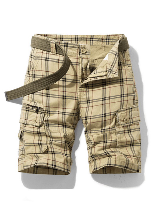 Men's shorts casual with multiple pockets