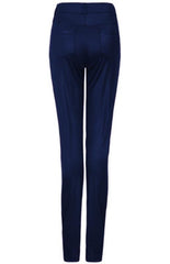 Women's Fashion Pu Leather Feet Trousers - 808Lush