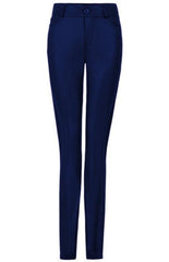 Women's Fashion Pu Leather Feet Trousers - 808Lush