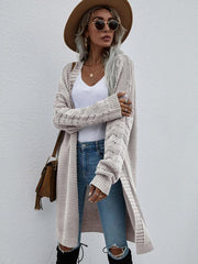 Women's Open Front Cozy Knit Cardigan