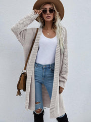 Women's Open Front Cozy Knit Cardigan