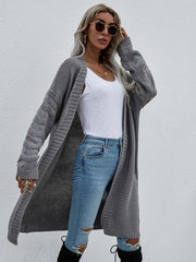 Women's Open Front Cozy Knit Cardigan