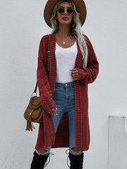 Women's Open Front Cozy Knit Cardigan