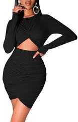 Women's Long-Sleeve Mini Dress - 808Lush