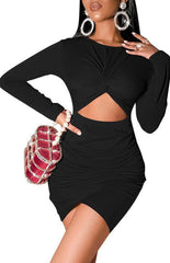 Women's Long-Sleeve Mini Dress - 808Lush