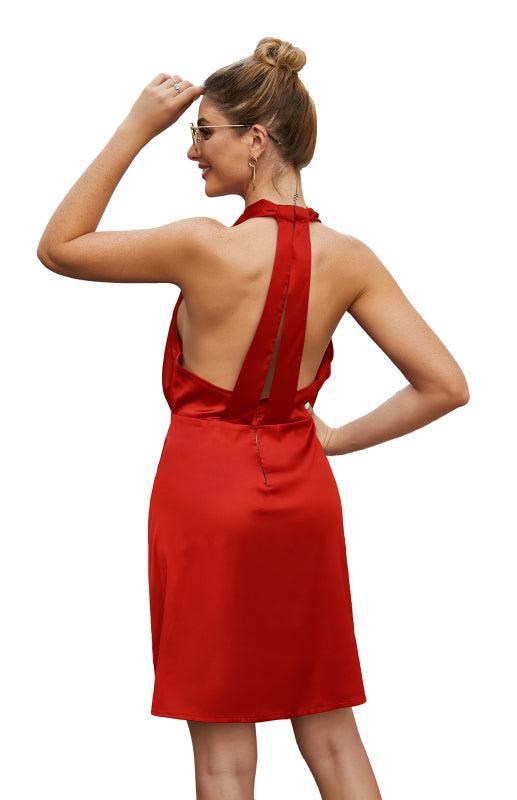 Women's Spring Dress Women's Sexy Backless Dress - 808Lush