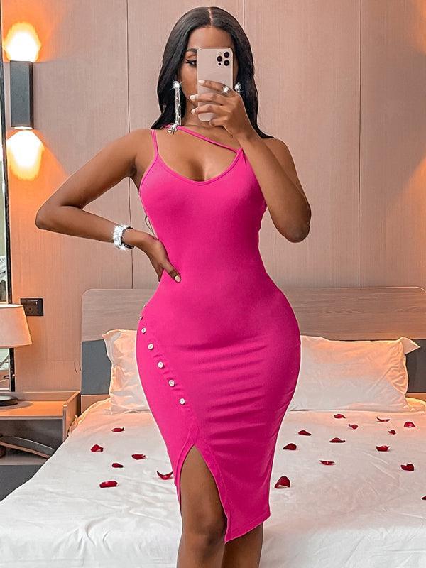 Women's backless sexy mini dress - 808Lush