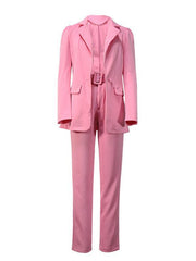 Women's fashionable temperament lapel suit - 808Lush