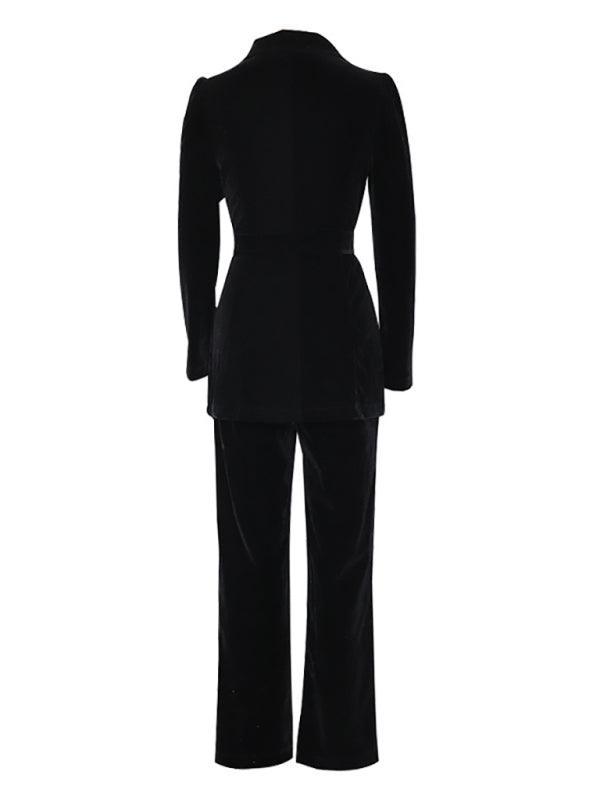 Women's fashionable temperament lapel suit - 808Lush