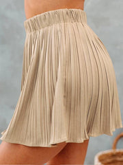 Women's Woven Ice Silk Wrinkled Yazhe Skirt - 808Lush