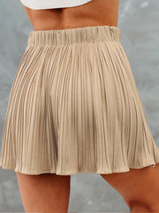 Women's Woven Ice Silk Wrinkled Yazhe Skirt - 808Lush