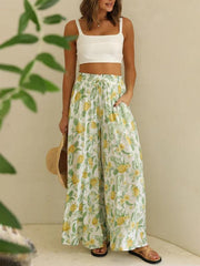 Casual wide-leg explosive style loose casual fashion trousers - 808Lush