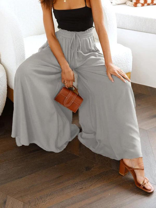 Casual wide-leg explosive style loose casual fashion trousers - 808Lush