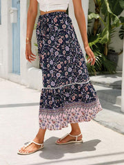 Maxi Cotton Bohemian Beach Resort Skirt - 808Lush