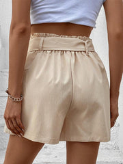 fashion beige elegant casual ladies shorts - 808Lush